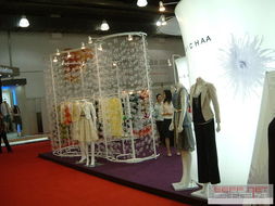 2006韓國時裝紡織品博覽會 陳列精品、零售貼圖區與攝影器材